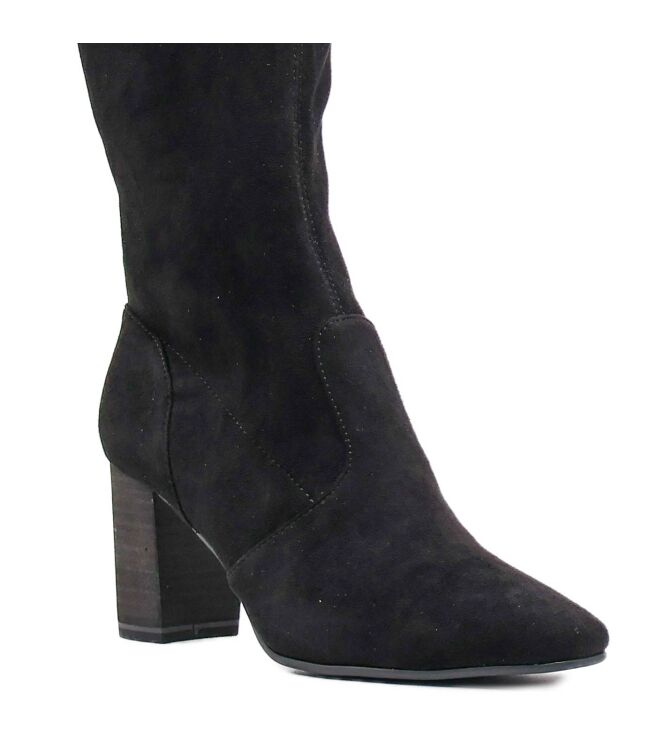 Caprice Caprice dames laarzen zwart Black Stretch Caprice Dames Hoge Laarzen in Zwart online kopen
