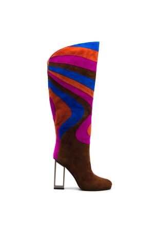 jeffrey campbell dames laarzen bruin multi