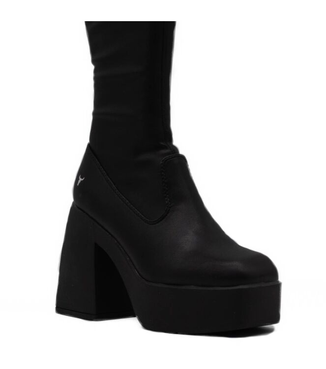 Windsor Smith Windsor Smith dames laarzen zwart Black Winds or Smith Laarzen in Zwart online kopen.