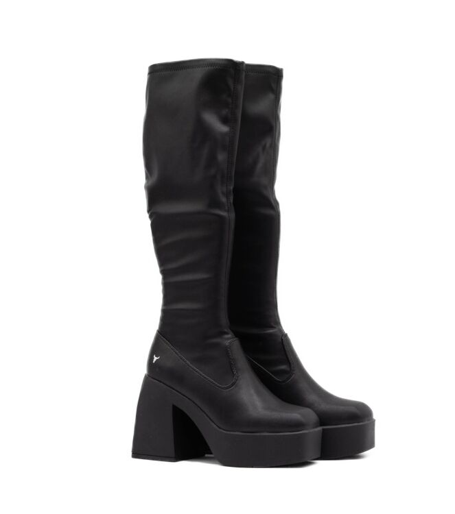 Windsor Smith Windsor Smith dames laarzen zwart Black Winds or Smith Laarzen in Zwart online kopen.