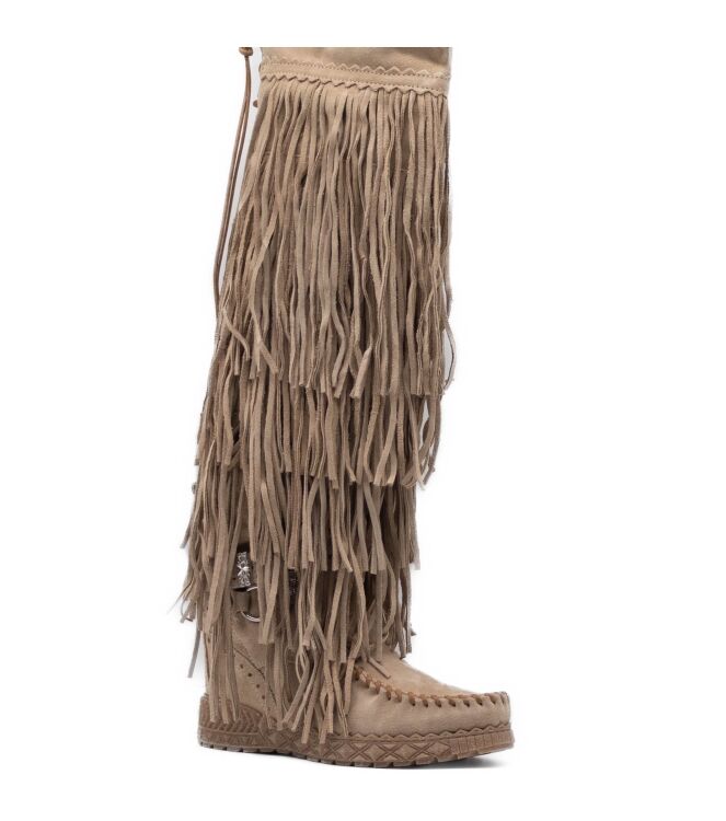 El Vaquero Laarzen in Beige online kopen.