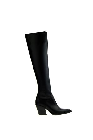 fruit Fruit Over The Knee Boots Black for Women