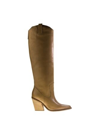 bronx Bronx Over The Knee Boots Natural for Woman