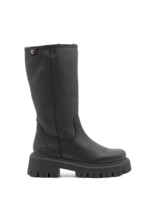 Panama Jack dames laarzen gevoerd zwart