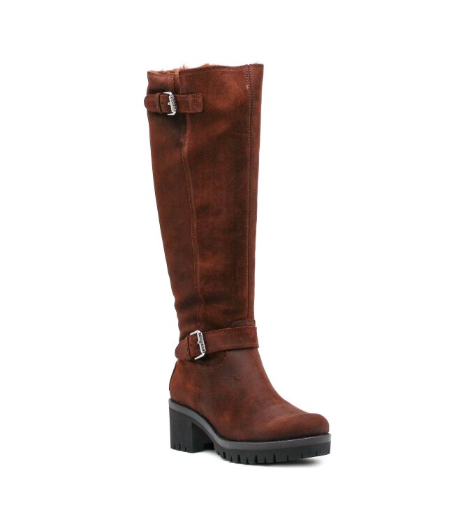 Panama Jack Panama Jack dames laarzen gevoerd bruin Velour Grass Marron Panama Jack Dames Laarzen Gevoerd in Bruin online kopen