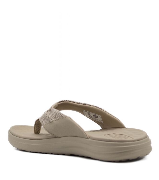 Hey Dude Heren Slippers in Beige online kopen 