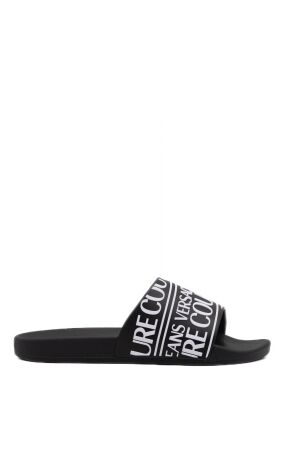 Versace Jeans dames slippers zwart wit