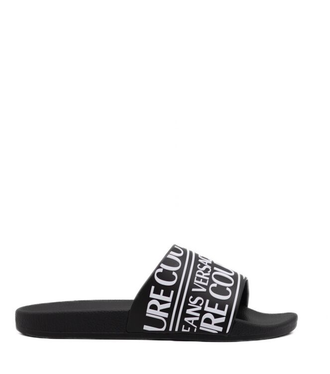 Versace Jeans Couture Heren Slippers in Zwart online kopen 
