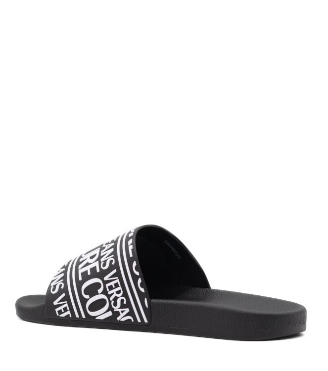Versace Jeans Couture Heren Slippers in Zwart online kopen 