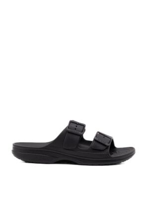 Crocs heren slippers rubberzool zwart