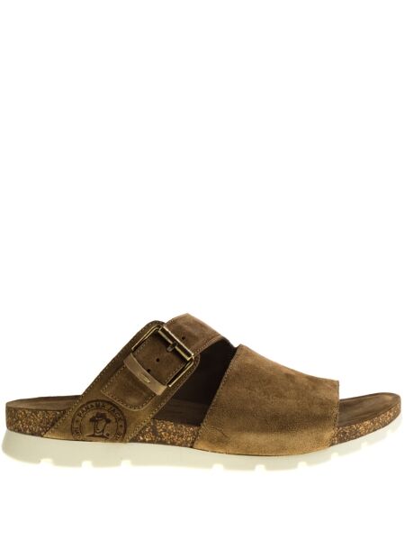 Panama jack Heren sllippers taupe suede