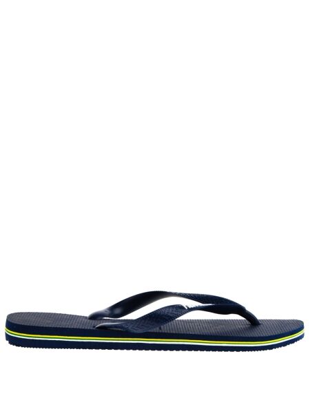 Havaianas Heren slippers blauw logo brasil