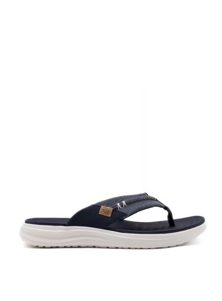 Heydude Heren slippers rubberzolen blauw