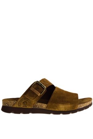 Panama Jack heren slippers bruin suede