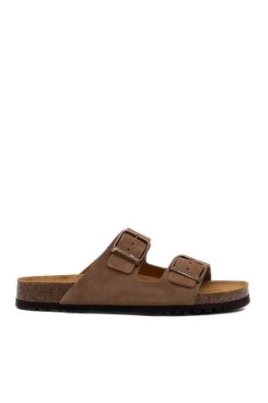 Scholl heren slippers rubberzool 