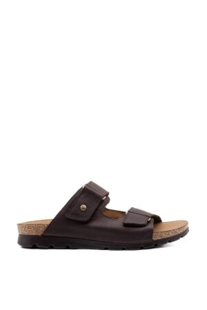 Panama Jack heren slippers rubberzolen bruin