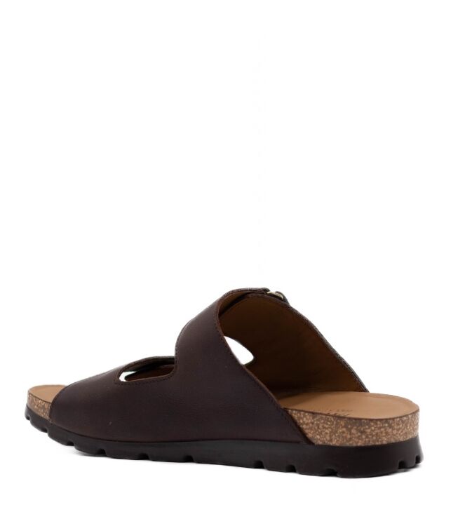 Panama Jack Panama Jack heren slippers rubberzolen bruin Napa Grass Marron/Brown Panama Jack Heren Slippers in Bruin online kopen
