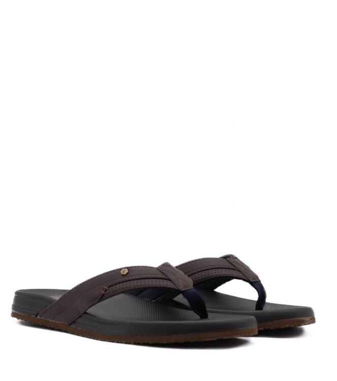 Raffas Heren Slippers in Bruin online kopen 