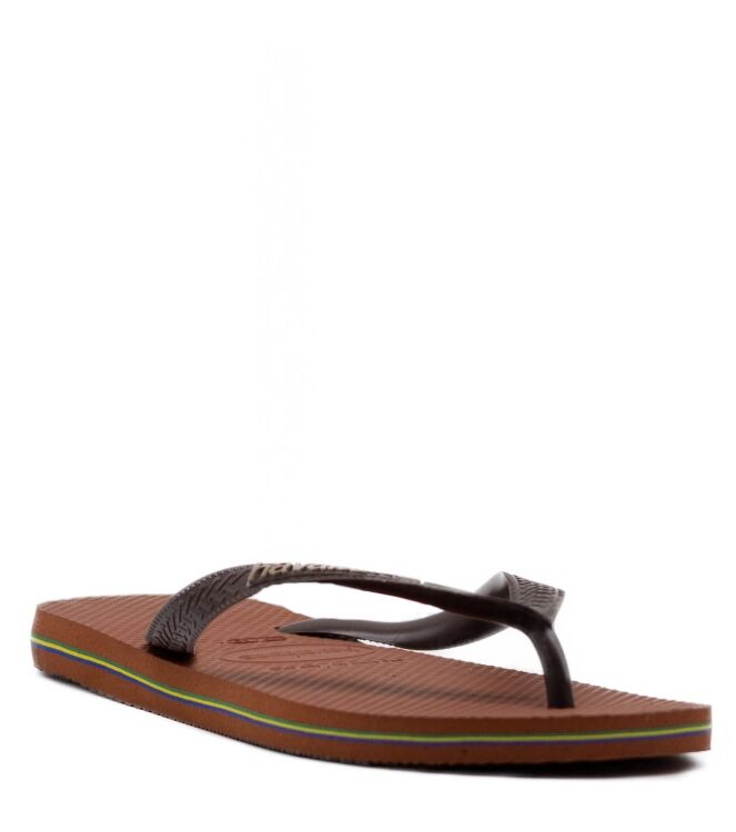 Havaianas Heren Slippers in Roest online kopen 