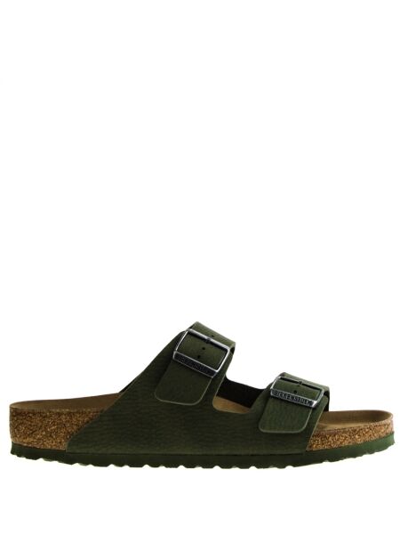 Birkenstock Heren slippers groen vegan