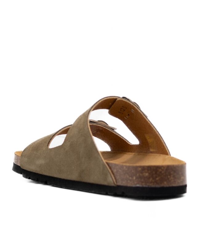 Scholl Heren Slippers in Groen online kopen 