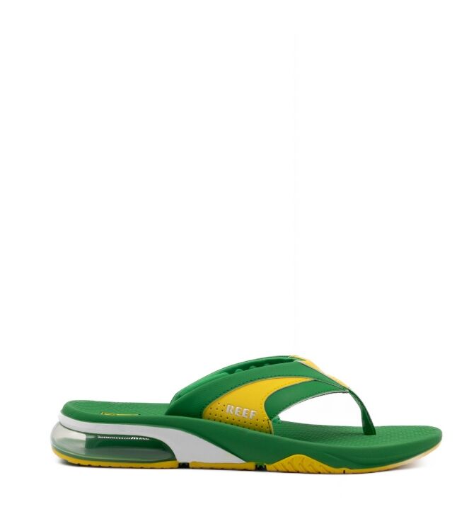Reef Heren Slippers in Groen/Geel online kopen 