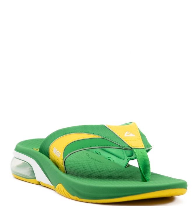Reef Heren Slippers in Groen/Geel online kopen 