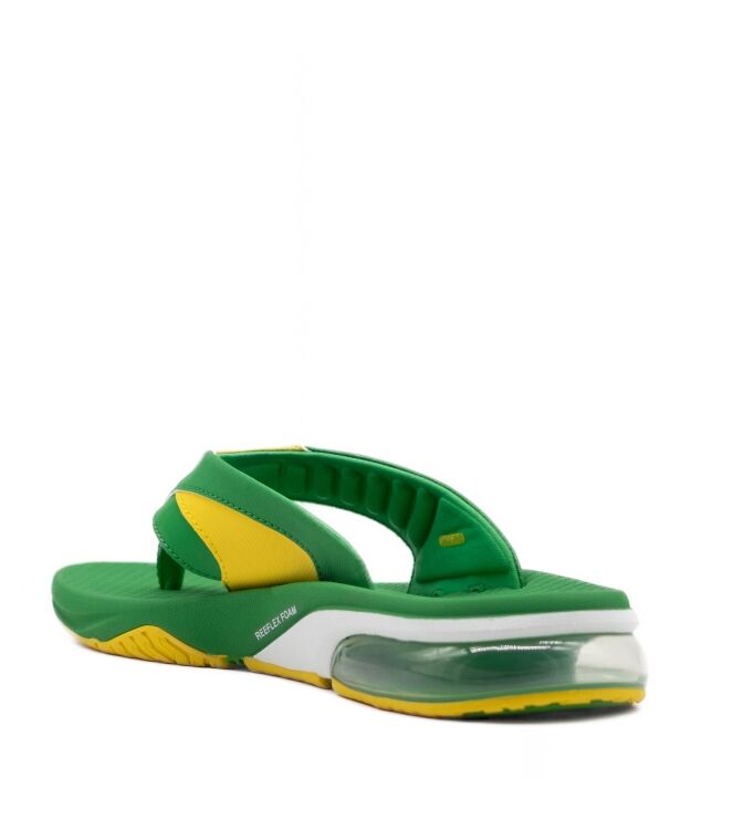 Reef Heren Slippers in Groen/Geel online kopen 