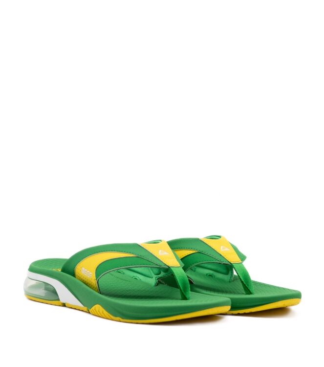 Reef Heren Slippers in Groen/Geel online kopen 