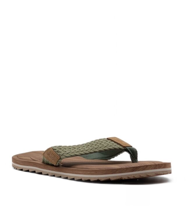 Koala Bay Koala Bay heren slippers groen Verde 004 Koala Bay Heren Slippers in Groen online kopen