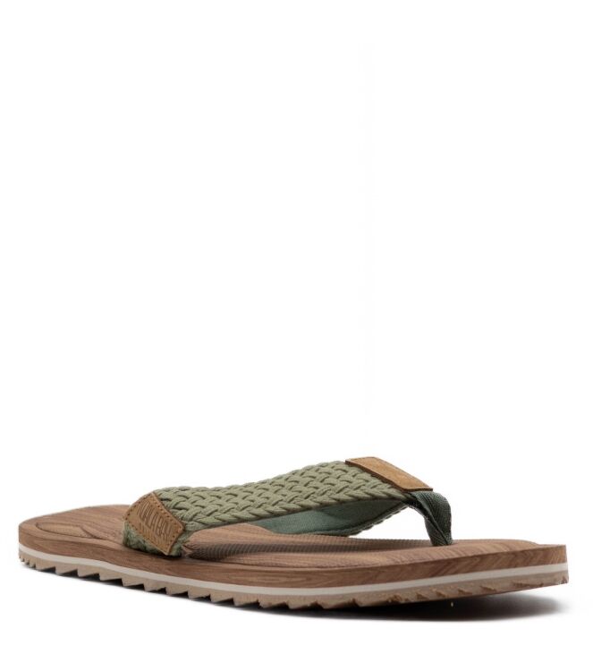 Koala Bay Koala Bay heren slippers groen Verde 004 Koala Bay Heren Slippers in Groen online kopen