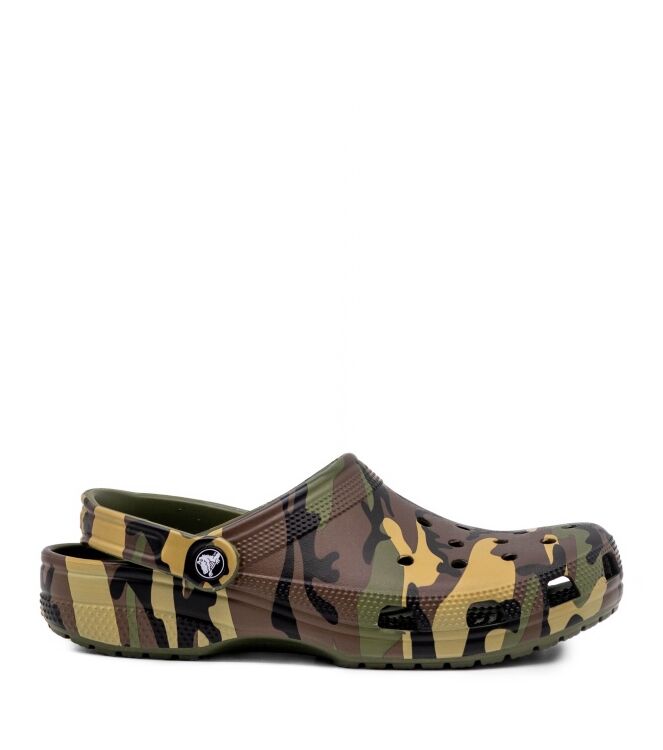 Crocs Heren Klompen in Leger Groen Camouflage online kopen