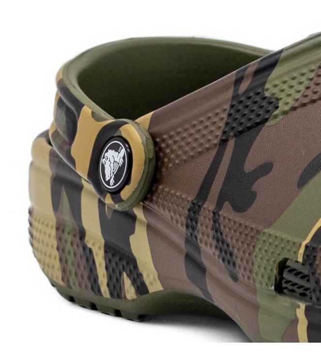 Crocs Heren Klompen in Leger Groen Camouflage online kopen