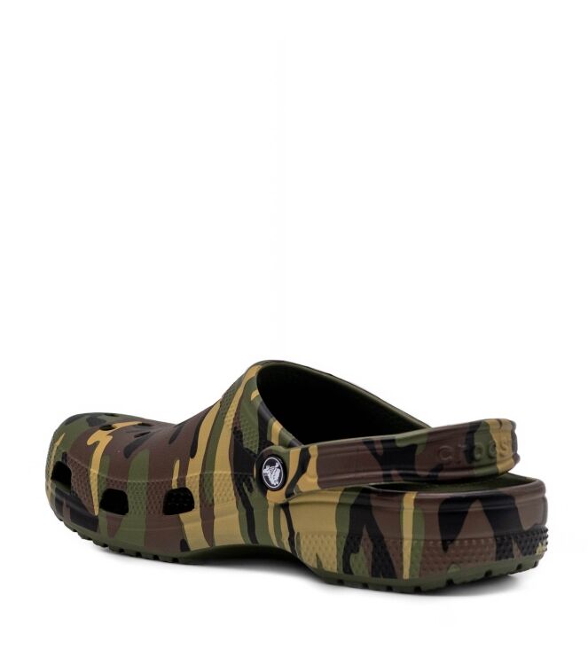 Crocs Heren Klompen in Leger Groen Camouflage online kopen