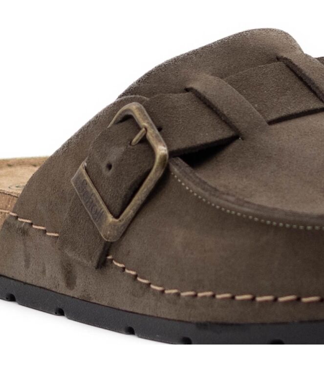 Scholl Heren Klompen in Donker Groen online kopen