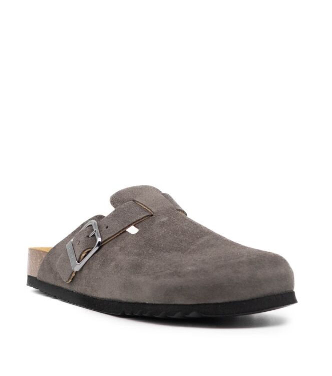 Scholl Scholl heren muilen rubberzool grijs Grey Scholl Heren Muilen in Grijs online kopen.