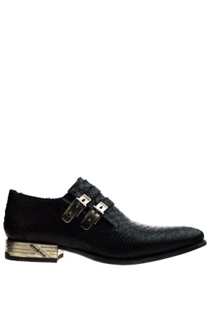 new rock New Rock Loafers Black for Men 