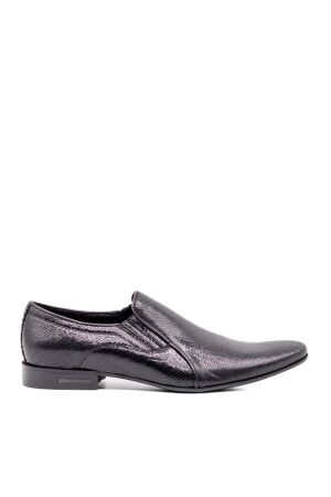 conhpol heren loafers rubberzool zwart