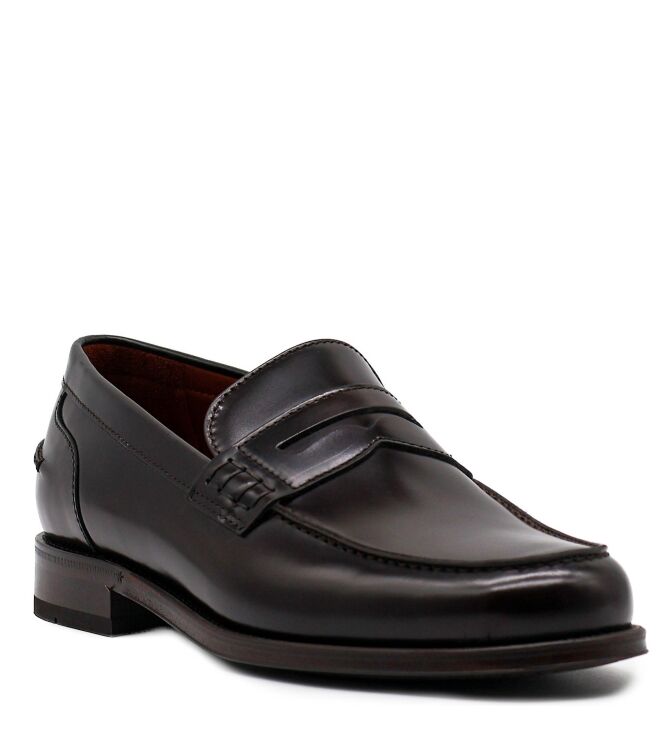 Greve Greve heren loafers bruin Brown Cordoba Calf Greve Heren Instappers in Bruin online kopen