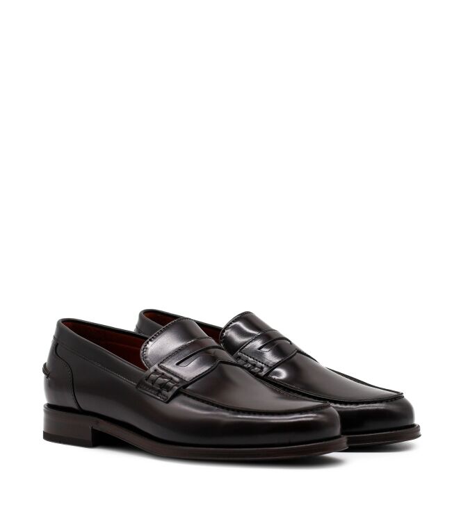 Greve Greve heren loafers bruin Brown Cordoba Calf Greve Heren Instappers in Bruin online kopen