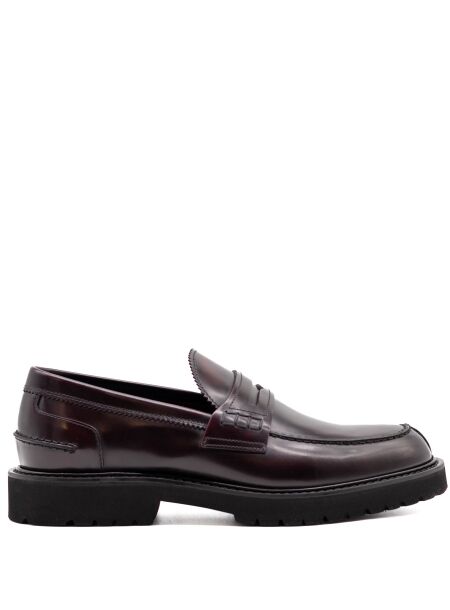 Rossano bisconti Heren instappers bordeaux rood