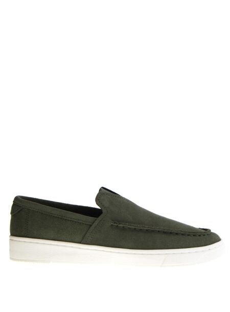 Toms Heren instappers grijs suede