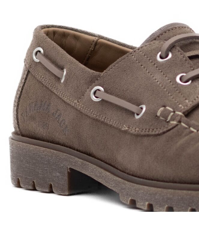 panama jack  Heren Instapper Rubberzolen Grij 