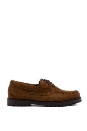 Copenhagen Studios heren instappers bruin suede