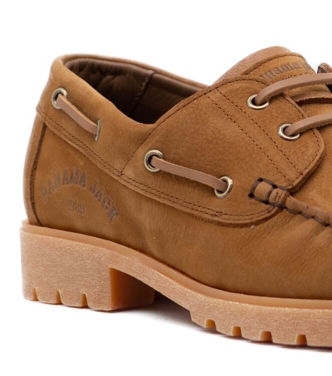 panama jack  Heren Instappers Rubberzolen Bru 