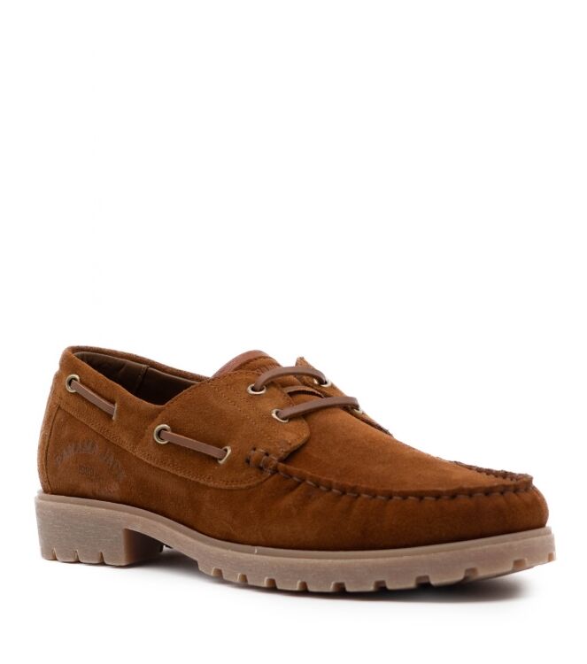 panama jack  Heren Instappers Rubberzolen Bru 