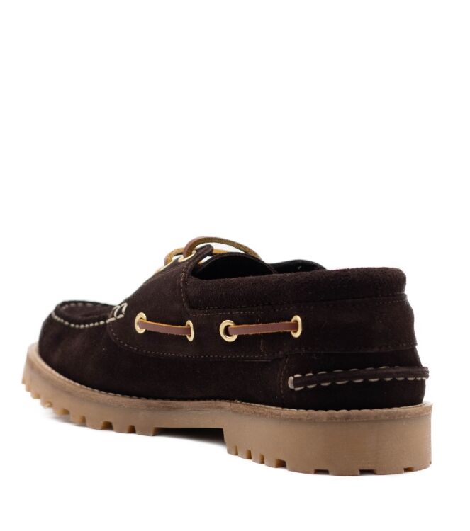 Celtics Celtics heren instappers rubberzolen bru Dark Brown-2 Celtics Heren Instapschoenen in Bruin online kopen