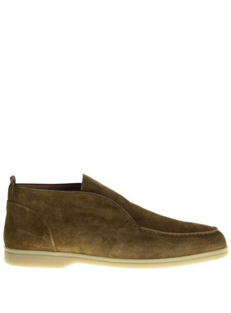 Rossano bisconti Heren instappers naturel suede