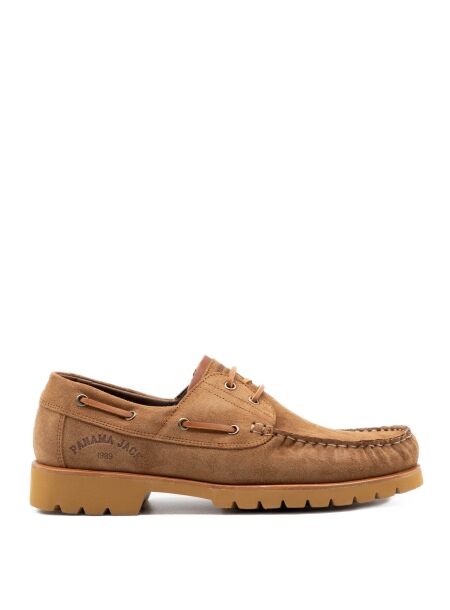 Panama jack Heren instappers naturel suede