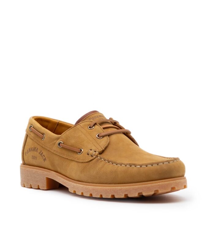 panama jack  Heren Instappers Rubberzolen Nat 